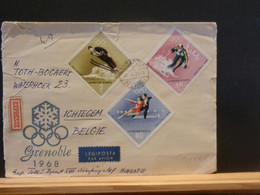 90/512E LETTRE HONGRIE EXPRESS 1968 - Briefe U. Dokumente