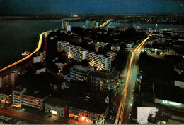 COTE D'IVOIRE  VUE D'ABIDJAN LA NUIT - Côte-d'Ivoire