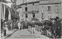 OSTENSIONS Du DORAT  ( 1911): Feux De Salve Par La Garde D'Honneur D''Azat Le Ris (rare ) - Le Dorat