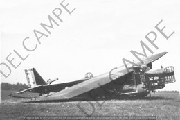 PHOTO RETIRAGE REPRINT AVION AVIATION   CRASH SNCAC FARMAN 222 N°01 - Aviación