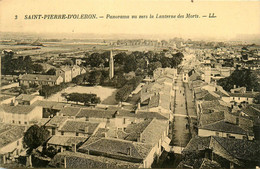 Ile D'oléron * St Pierre * Panorama Vu Vers La Lanterne Des Morts * Place - Saint-Pierre-d'Oleron