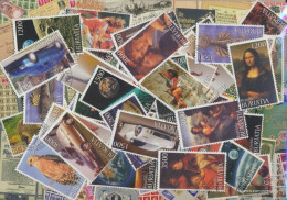 Burjatien 50 Different Stamps - Collezioni