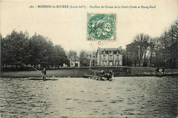 Moisdon La Rivière * Le Pavillon De Chasse De La Forêt Pavée Et étang Neuf * Bac Passeur - Moisdon La Riviere