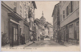 74-1142 - Carte Postale Haute Savoie (74) - RUMILLY - La Rue Centrale - Rumilly