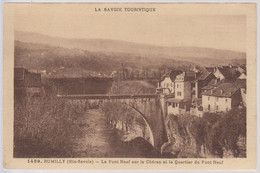 Delcampe - 74-1149 - Carte Postale Haute Savoie (74) - RUMILLY - Le Pont Neuf Sur Le Chéran Et Le Quartier Du Pont Neuf - Rumilly
