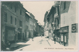 74-1151 - Carte Postale Haute Savoie (74) - RUMILLY - Rue Filaterie - Rumilly