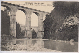 74-1154 - Carte Postale Haute Savoie (74) - RUMILLY - Pont Du Chemin De Fer Sur Le Chéran - Rumilly