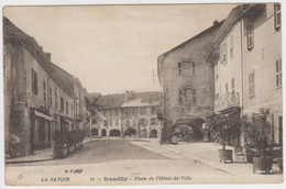 74-2450 - Carte Postale Haute Savoie (74) - RUMILLY - Place De L'Hôtel De Ville - Rumilly