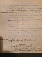 Vieux Papiers - Document Pour Music Hall En 1944 Aux Profits De La Résistance Et Des Victimes De La Gestapo - Réf VP 42 - Documentos