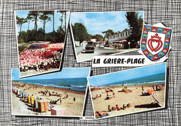 85 La Griere Plage La Tranche Sur Mer Vues Multivues Blason CPSM GF édition CIM Combier - La Tranche Sur Mer