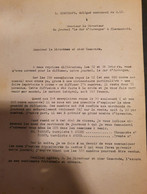 Vieux Papiers - Document De Ardres Sur Couze En 1944 Du Mouvement De Libération Nationale - Réf VP 45 - Documentos