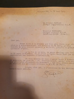 Vieux Papiers - Libération - Document De Clermont Ferrand  En 1945 Du Mouvement De Libération Nationale - Réf VP 52 - Dokumente