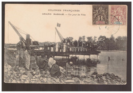 Cote D'Ivoire GRAND-BASSAM Un Jour De Fête Ca 1910 - Côte-d'Ivoire