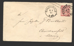 NDP.,NV--o, Gnadenfeld (214) - Entiers Postaux