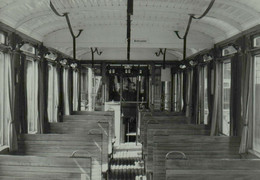 Reproduction - ESSLINGEN - Tramway - Intérieur Motrice N°9 - Eisenbahnen