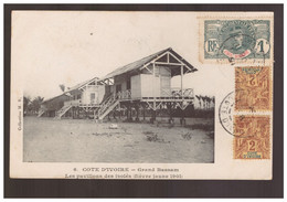 Cote D'Ivoire Grand Bassam Fièvre Jaune 1901 Pavillons Des Isolés Ca 1910 - Costa D'Avorio