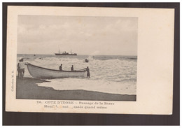 Cote D'Ivoire Passage De La Barre Ca 1910 - Côte-d'Ivoire