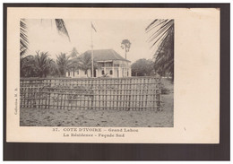 Cote D'Ivoire Grand Lahou - La Résidence Ca 1910 - Côte-d'Ivoire