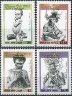 Papua New Guinea 2018. Pioneer Art. Musical Instrument (MNH OG) Set Of 4 Stamps - Papouasie-Nouvelle-Guinée