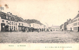 Ninove - Le Marché (animatie, UIt WVS R De Clercq Adriaens 1908) - Ninove