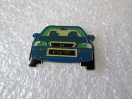 PIN'S    HONDA  CIVIC  BLEU - Honda