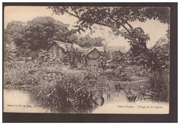Cote D'Ivoire Village De La Lagune Ca 1910 - Côte-d'Ivoire