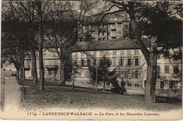 CPA AK BAD LANGENSCHWALBACH Le Parc Et Les Nouvelles Casernes GERMANY (25985) - Bad Schwalbach