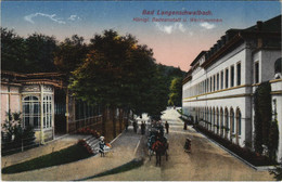 CPA AK BAD LANGENSCHWALBACH K�nigl. Badeanstalt U. Weinbrunnen GERMANY (26088) - Bad Schwalbach