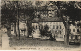 CPA AK BAD LANGENSCHWALBACH Le Parc Et Les Nouvelles Casernes GERMANY (26106) - Bad Schwalbach