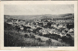 CPA AK BAD LANGENSCHWALBACH Totalansicht Von Osten GERMANY (26112) - Bad Schwalbach