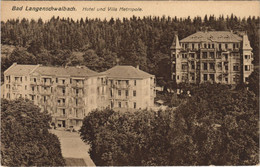 CPA AK BAD LANGENSCHWALBACH Hotel Und Villa M�tropole GERMANY (26120) - Bad Schwalbach