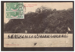 Cote D'Ivoire Lagune Ca 1910 - Côte-d'Ivoire