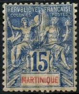 Martinique (1892) N 36 * (charniere) - Other & Unclassified