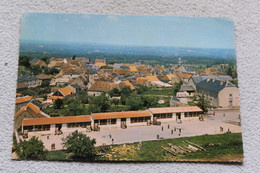 Cpm 1968, Chatelus Malvaleix, L'école, Creuse 23 - Chatelus Malvaleix