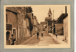 CPA - (18) SANCERGUES - Aspect De La Route De La Charité Dans Les Années 30 - Sancergues