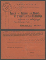 Guerre 14-18 - Oeuvre Du Petit Marseillais Camp De Prisonniers De Hammelbourg > Marseille / Comité De Secours - Guerra De 1914-18