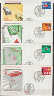 Bund FDC1971  MiNr.670 - 673 Neue Regeln Im Straßenverkehr (d6301)Günstige Versandkosten - 1971-1980