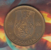 5 Florijn  1989  Kerkrade     (1009) - Souvenirmunten (elongated Coins)