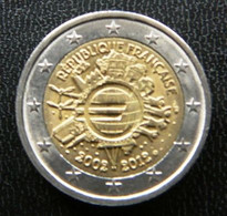 France  -  Frankrijk    2 EURO 2012   10 Years Euro      Speciale Uitgave - Commemorative - France