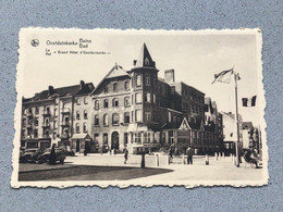 Carte Postale D’époque Oostduinkerke Bains Le Grand Hôtel - Oostduinkerke