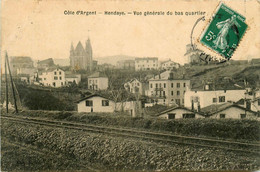 Hendaye * Vue Générale Du Bas Quartier * Ligne Chemin De Fer - Hendaye