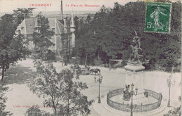 52 - Chaumont (Haute-Marne) - La Place Du Monument - Chaumont