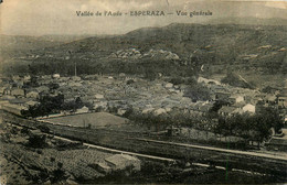 Esperaza * Vue Générale Du Village * Ligne Chemin De Fer - Autres & Non Classés