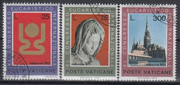 VATICAN 615-617,used - Oblitérés