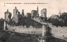 8820  MURAT   Les Ruines Du Château De MURAT  (XIIIe)     (scan Recto-verso) 03 Allier - Andere & Zonder Classificatie