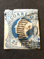 PORTUGAL   SG 4   25 Reis Blue  FU - Used Stamps