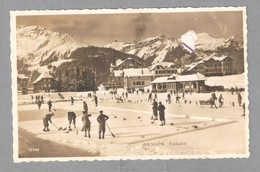 Suisse -Wengen Eisbahn  Curling ? Ice Sports - Port