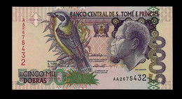 # # # Banknote Tome Und Principe 5.000 Dobras 1996 UNC # # # - São Tomé U. Príncipe