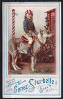 GRAND CHROMO CHOCOLADE CHOCOLAT SENEZ STURBELLE  Schaarbeek Bruxelles -  BOY WITH DANISH DOG - GARCON AVEC CHIEN DANOIS - Autres & Non Classés