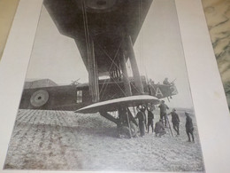 PHOTO  UN GRAND AVION DE BOMBARDEMENT 1918 - Aviation